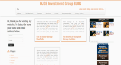 Desktop Screenshot of hjdsinvestmentgroup.com